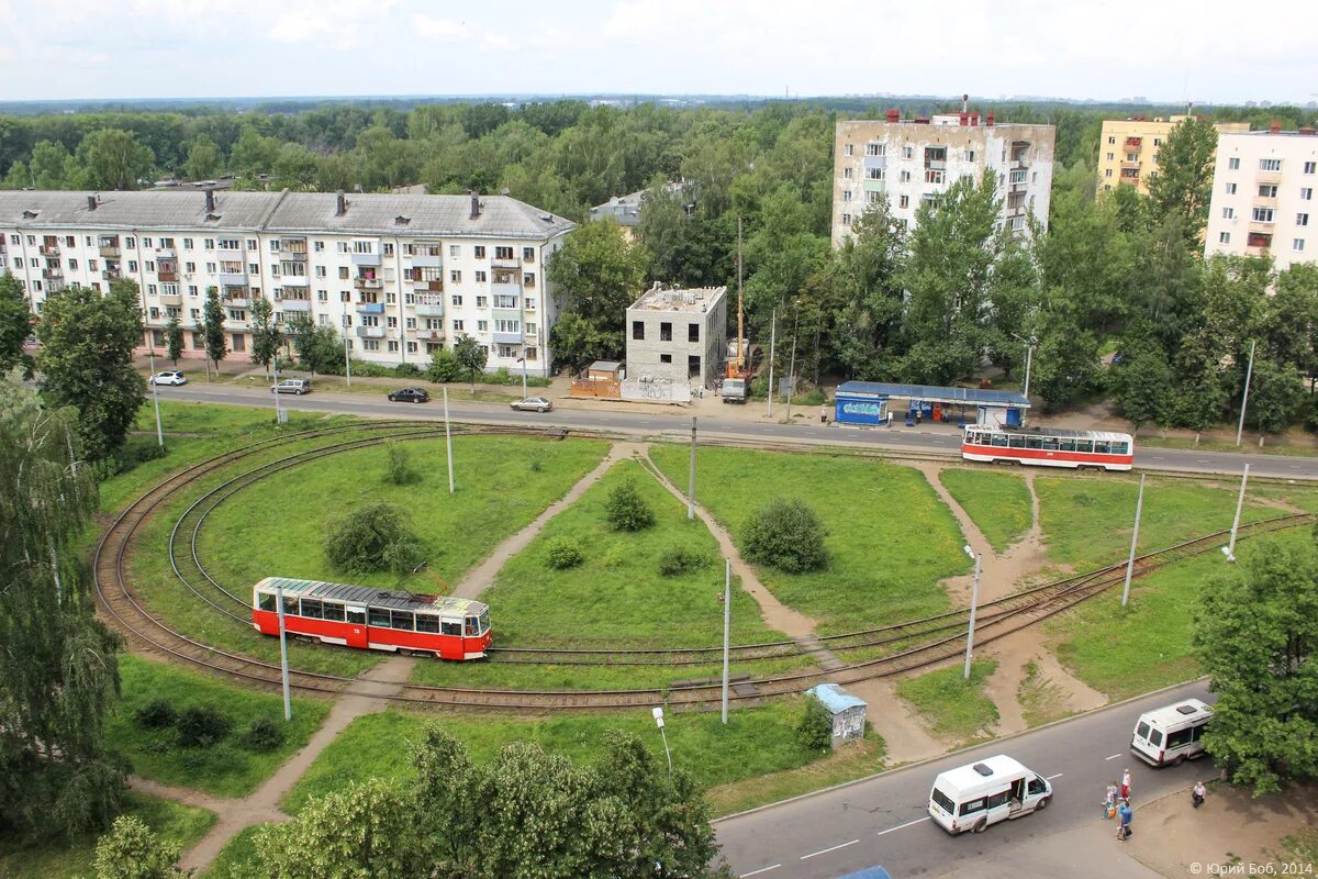 Пятерка ярославль фото Ярославль - Конечные станции и разворотные кольца - трамвай - Фото - Городской э