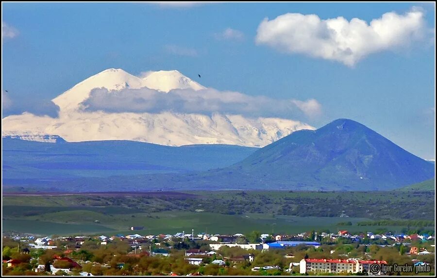 Пятигорск гора эльбрус фото Фото жизнь - слайдшоу - Кавказские пейзажи - 1. вид на Эльбрус из Пятигорска рас