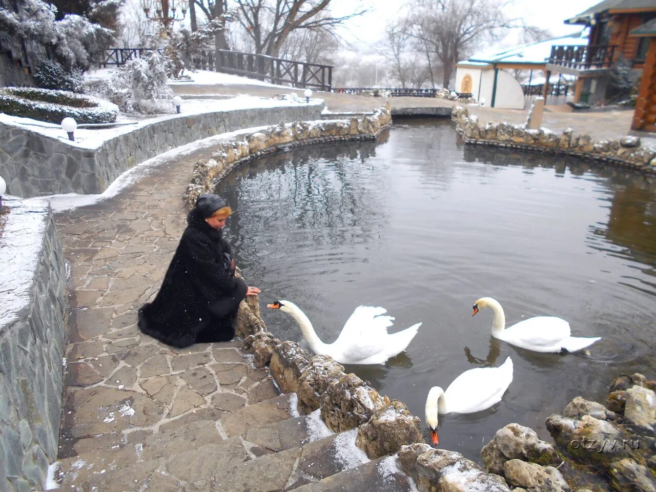 Пятигорск парк родник фото Зимнее очарование нового парка Родник в Пятигорске - рассказ от 13.02.17