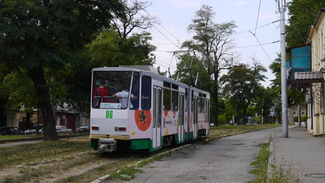 Пятигорск трамвай фото Pyatigorsk, Tatra KT4D 06 - Photo - Urban Electric Transit