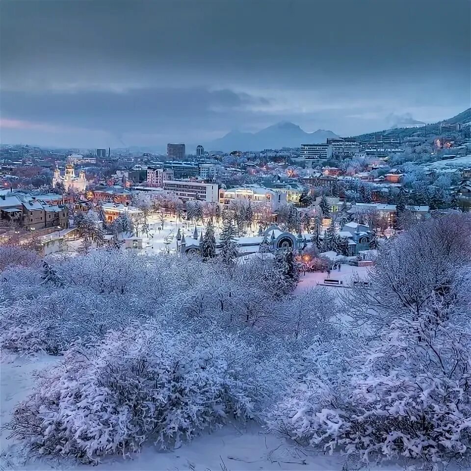 Пятигорск в январе фото Лента