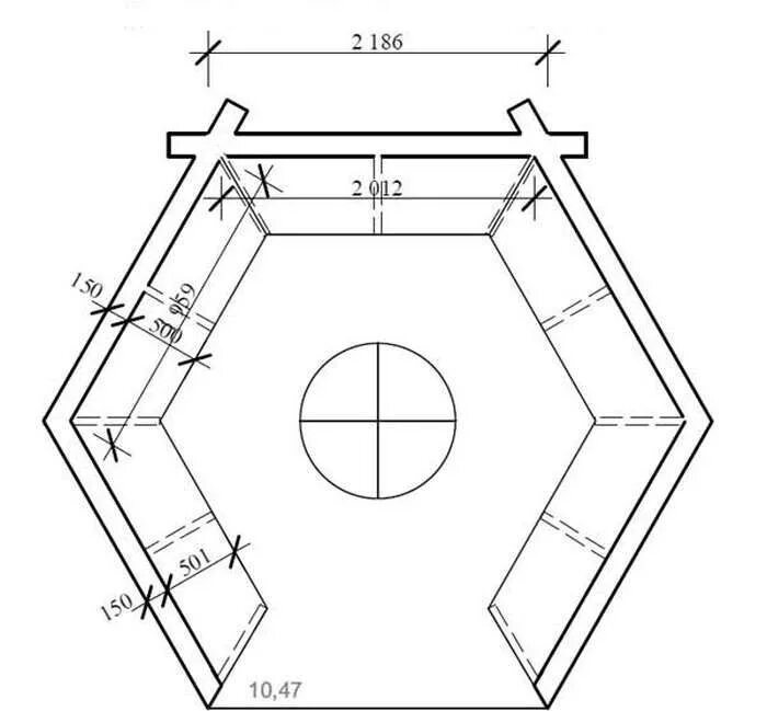 Пятиугольная беседка своими руками чертежи и размеры 50 чертежей Gazebo plans, Gazebo blueprints, Homemade outdoor furniture