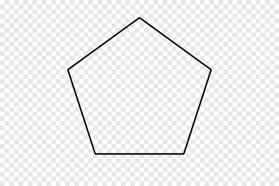 Пятиугольник фото 2 класс Pentagon Regular polygon Geometri Bentuk, bentuk, sudut, putih png PNGEgg