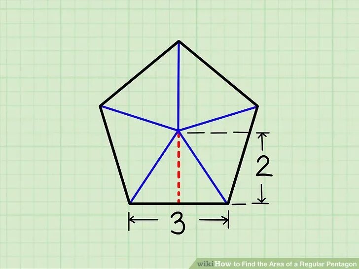 Пятиугольник фото 5 класс математика 3 Simple Ways to Find the Area of a Pentagon - wikiHow