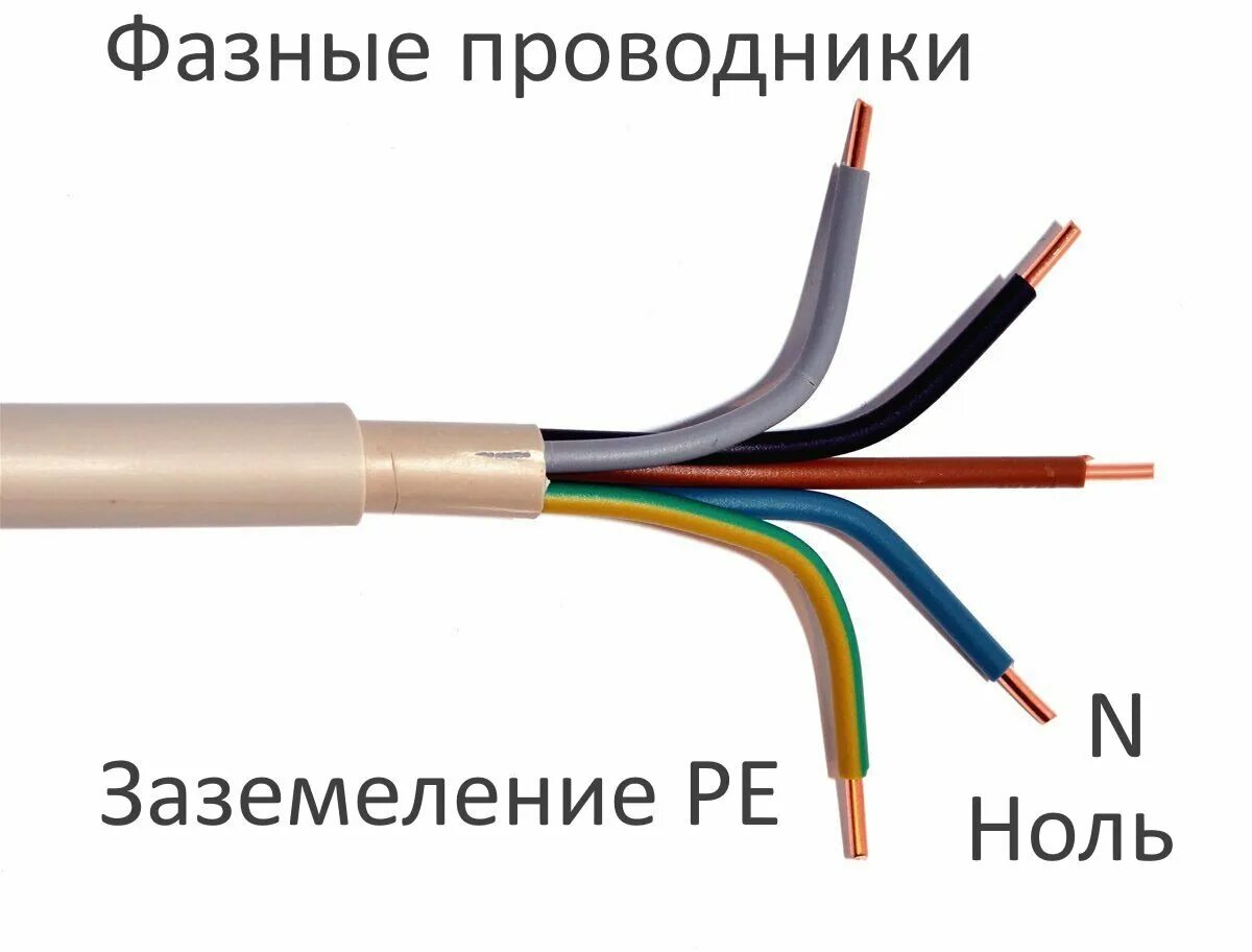 Пятижильный провод подключение Ошибки электриков. 1. Цвета, цвета, цвета.. АВБ Электрика. Профессионально Дзен