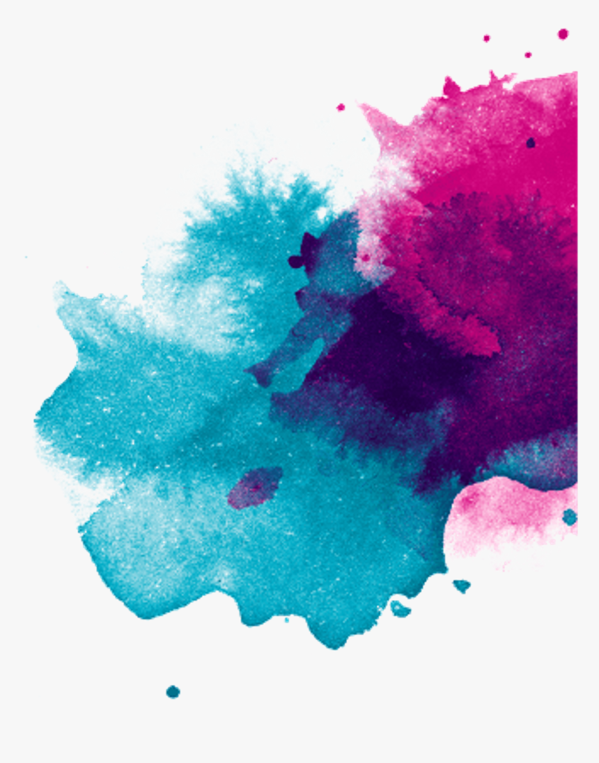 Пятна краски фото Watercolor Splashes Png - Transparent Paint Splash Png, Png Download , Transpare