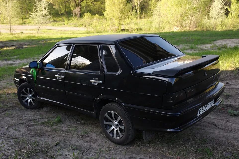 Пятнашка машина тюнинг черная фото Фотосет для машинки - Lada 2115, 2009 года покатушки DRIVE2