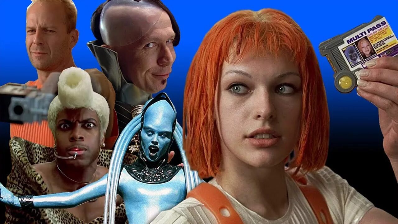 Пятый элемент фото героев Toys That Need Made - The Fifth Element - YouTube