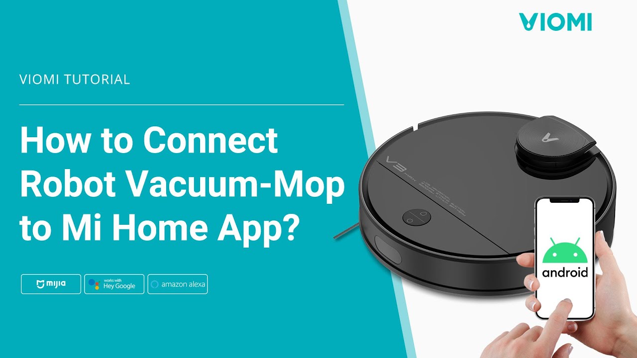 Пылесос xiaomi как подключить к вай фай Viomi Robot Vacuum-Mop Quick Start - How to Connect WiFi and Link with MiHome Ap