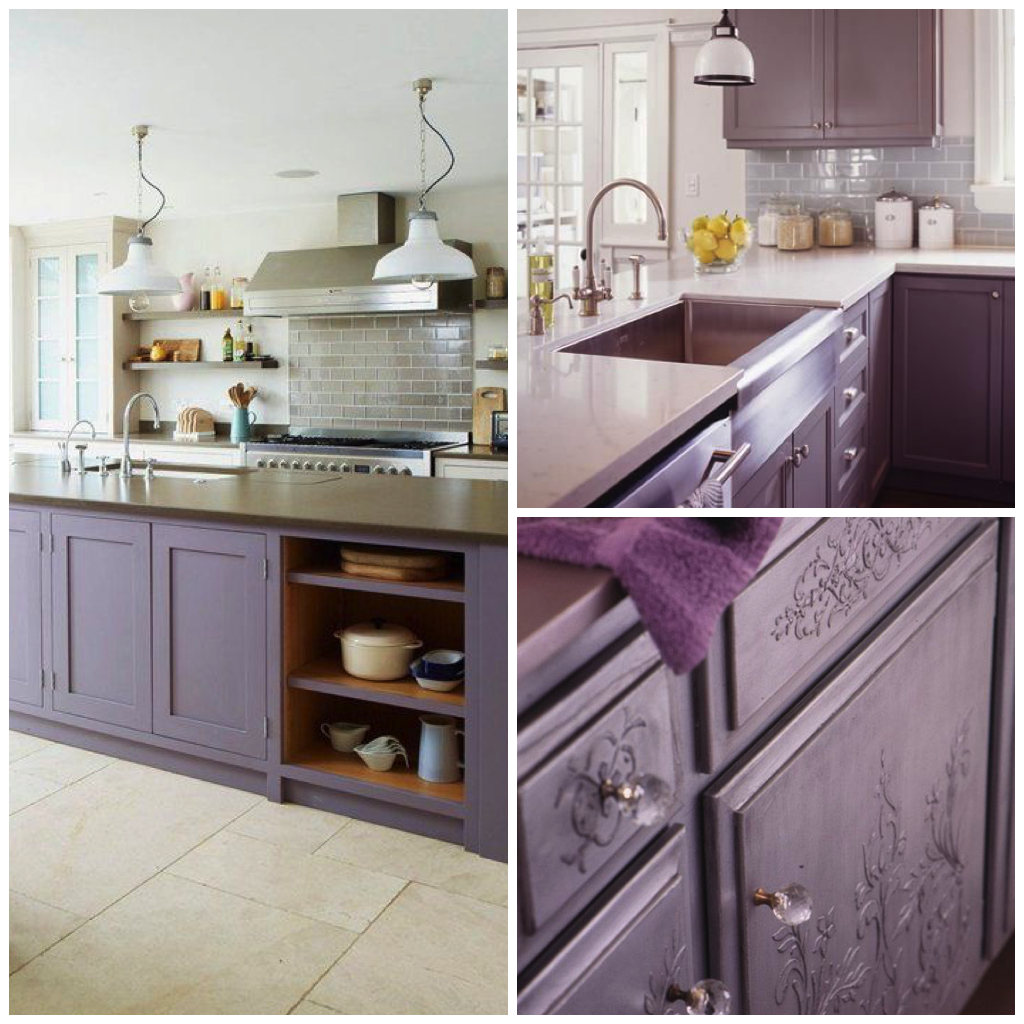 Пыльные цвета в интерьере кухни Blog Purple kitchen, Purple kitchen cabinets, Kitchen design