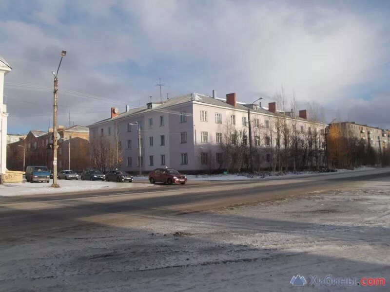 Пышка комсомольская ул 9 мончегорск фото Мончегорск, ул.Комсомольская, д.36 на карте города