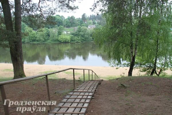 Пышки гродно тропа здоровья фото В Гродно на пляже в Пышках у тропы здоровья появится спасательный пост