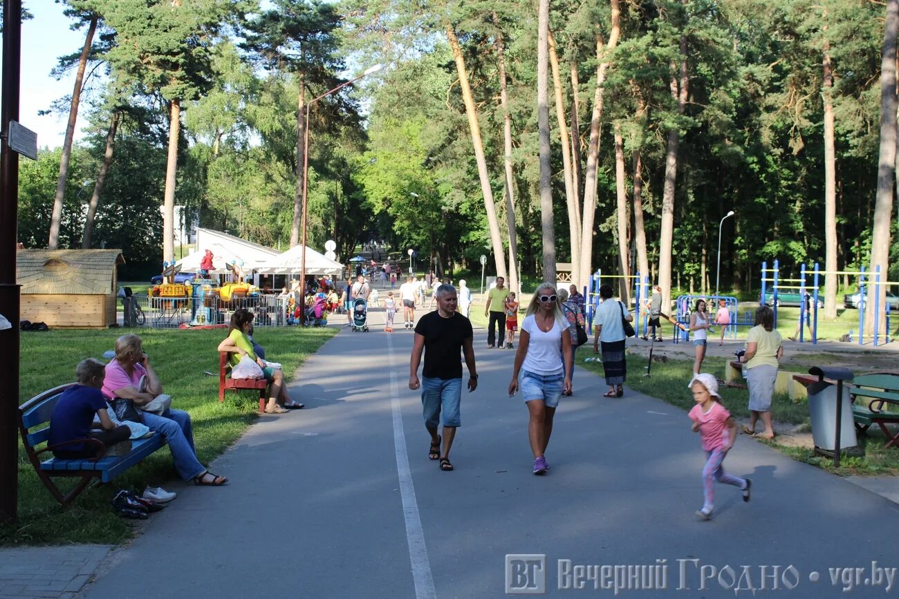 Пышки гродно тропа здоровья фото У Тропы здоровья в Пышках появится еще шесть точек с общепитом и развлечениями -