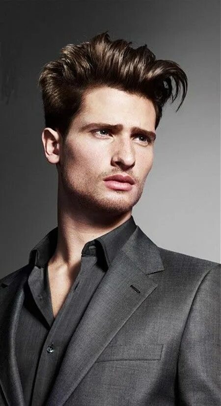 Пышная мужская прическа 20 Mens Medium Haircuts_9 Medium hair styles, Mens haircuts medium, Medium lengt