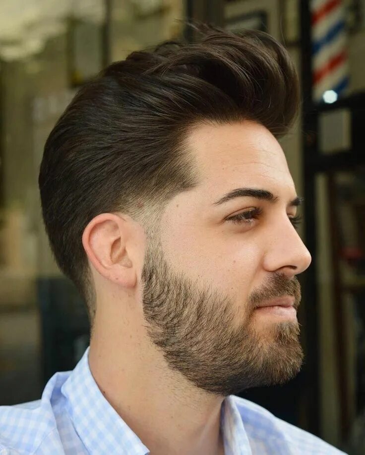 Пышная мужская прическа Best men's hair... #simpleshortmenshairstyles Men haircut styles, Mens hairstyle