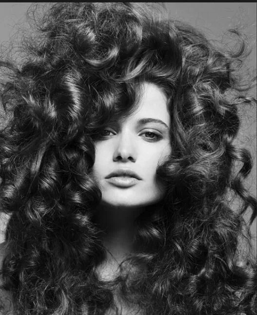 Пышные волосы какая прическа подойдет Volumised Curls, Big, Long ,Fashion,Inspired Glossy hair, Long hair styles, Hair