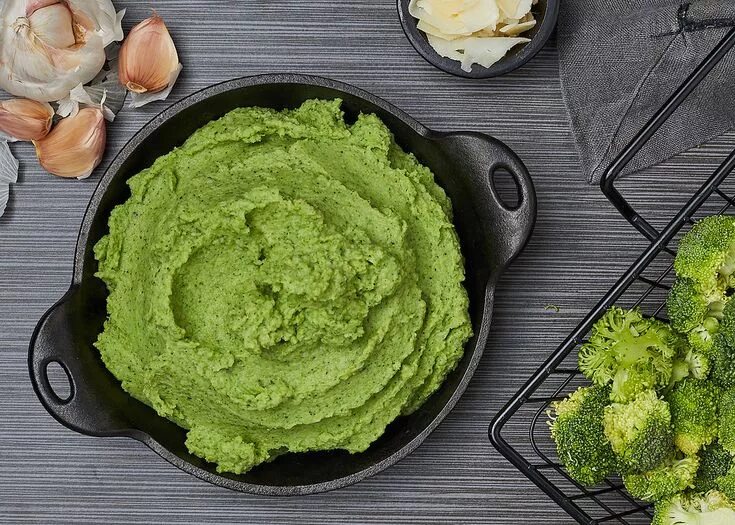 Пюре из капусты брокколи с фото Organic Broccoli Puree - Mann's Fresh Vegetables Recipe Broccoli puree, Fresh ve