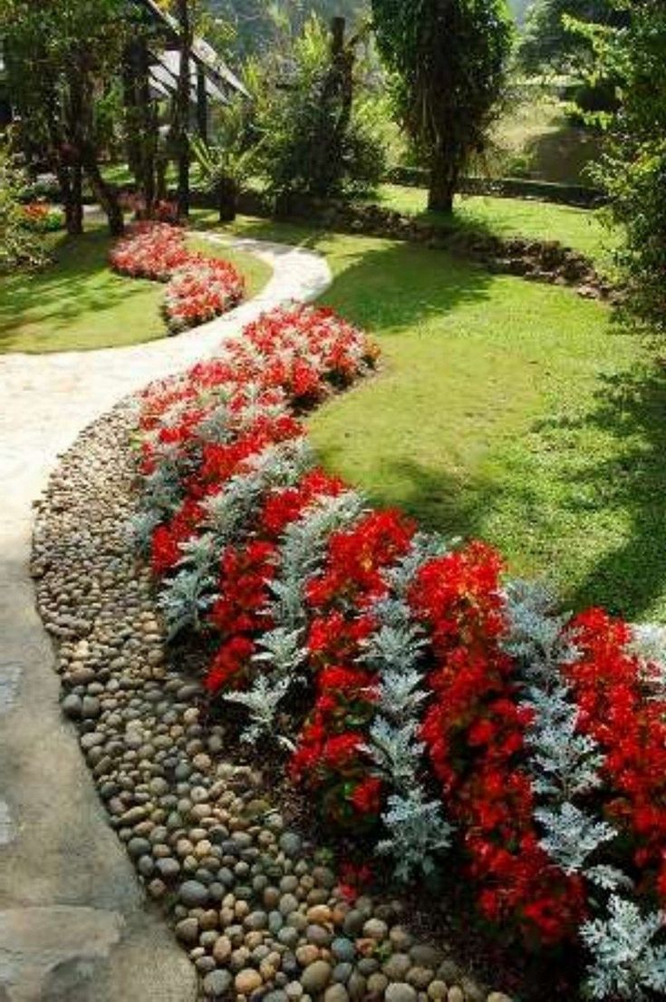 Рабатка в ландшафтном дизайне 20+ PLAIN FRONT YARD LANDSCAPING IDEAS FOR YOUR GARDEN SPACE Fall landscaping, F