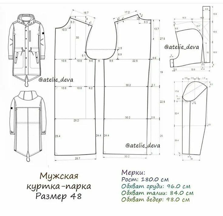 Рабочая куртка мужская выкройка Pin by Галина Барбарина on простые выкройки Mens jacket pattern, Jacket pattern 