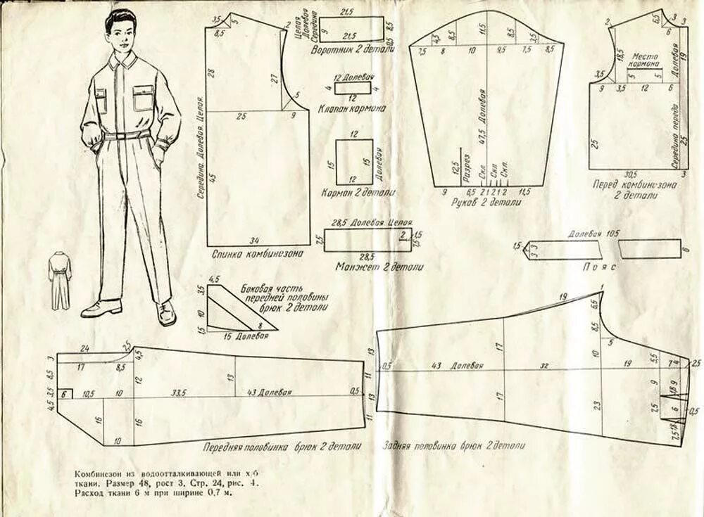 Рабочая одежда выкройка Форум - "Клуб Сезон" Coverall pattern, Dress patterns diy, Clothing patterns