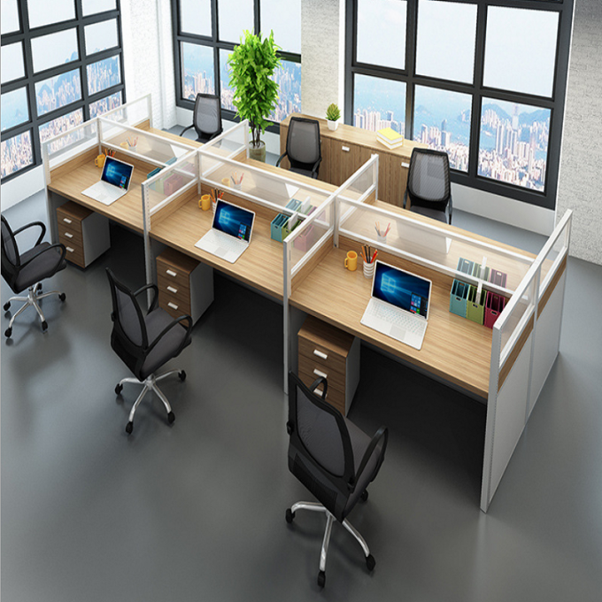 Рабочая станция фото Modular Customized Office Furniture Partitions / Office Cubicle Workstations