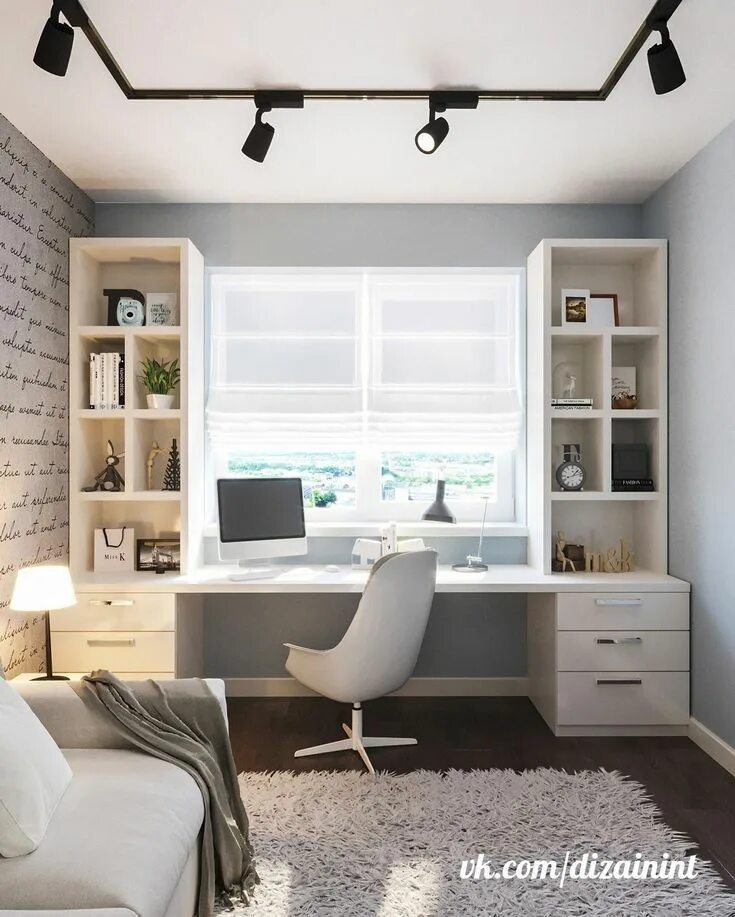 Рабочая зона у окна для школьника фото Adjustable desk, Adequate desk space , Distraction-free zone, Cozy reading corne