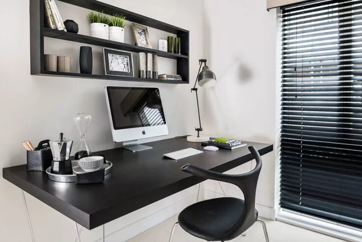 Рабочие столы в стиле фото 20 Ideas for Contemporary Home Office Designs Home Design Lover Contemporary hou