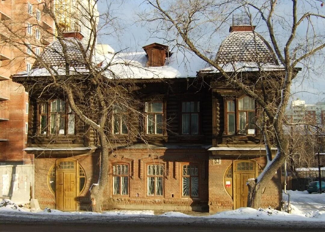 Рабочий дом екатеринбург фото Жилой дом с башенками (модерн), Свердловская область, г. Екатеринбург, ул. Шейнк