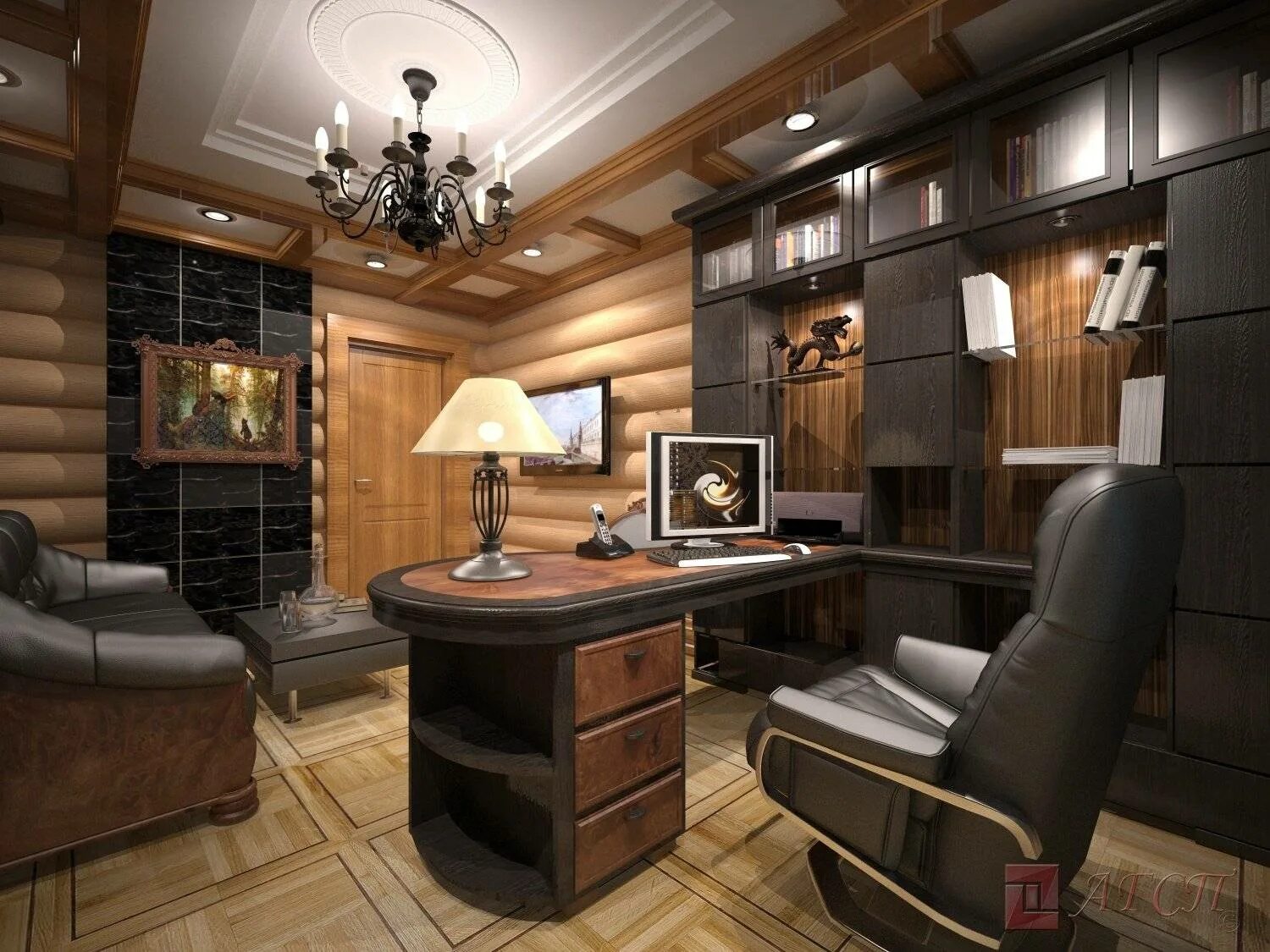 Jeffrey King Interiors Home office design, Home office for man, Contemporary hom