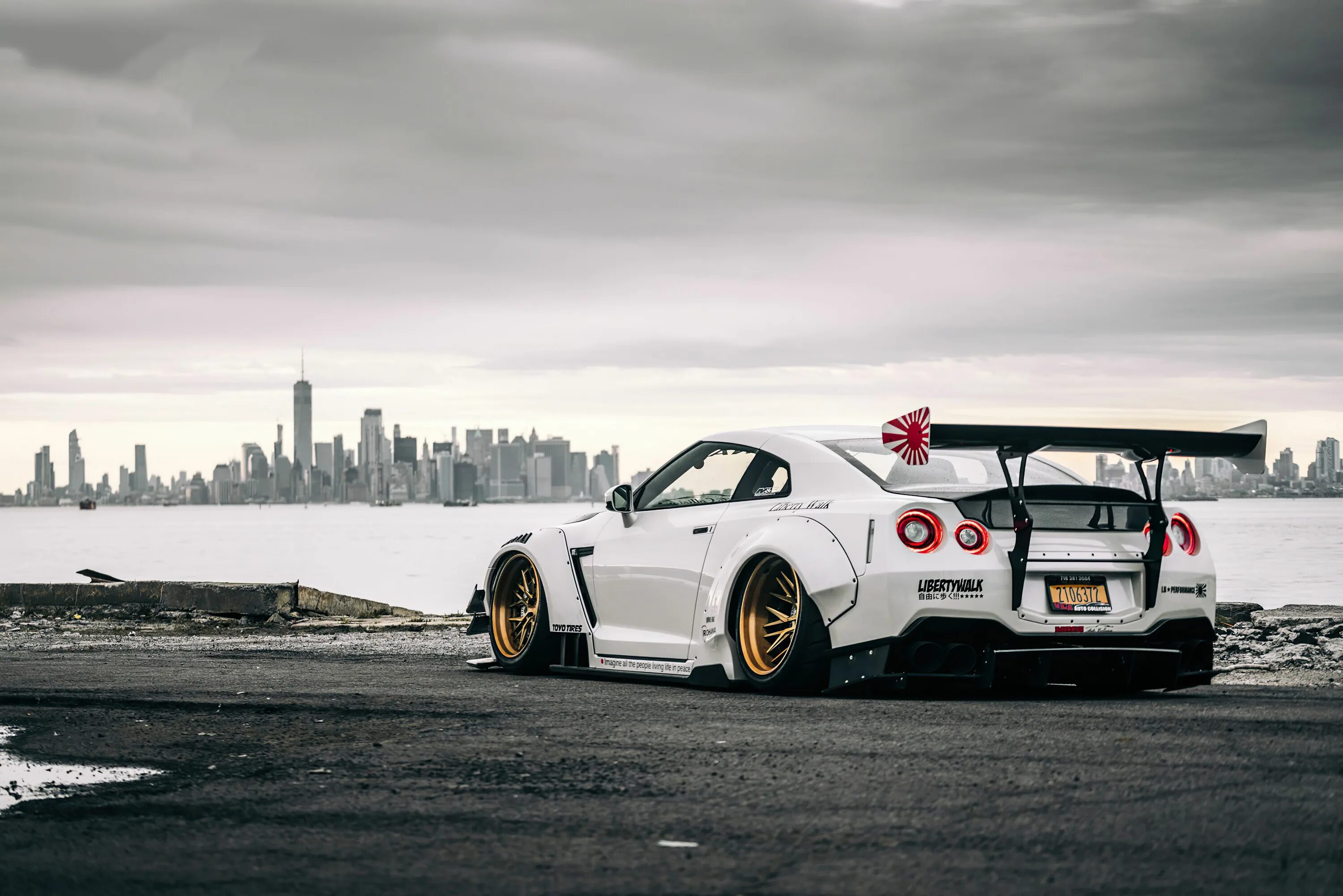 Рабочий стол машины тюнинг Nissan Gtr In New York Nissan gtr, Nissan skyline gtr, Gtr r35