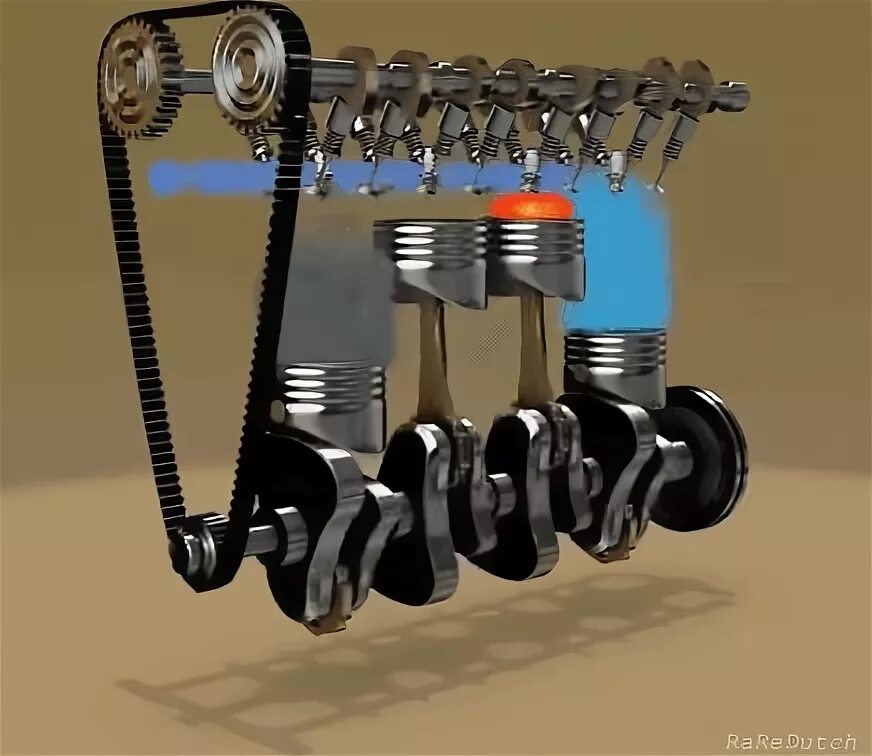 Работа двигателя фото Engine GIF - Find & Share on GIPHY Automotive engineering, Car mechanic, Automot