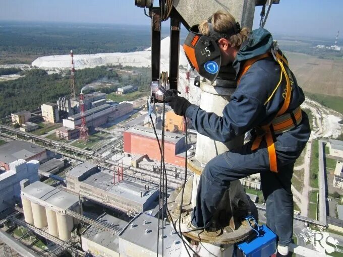 Работа монтажником фото Vysotnik, industrial mountaineering, Nizhny Novgorod, Aleksandra Lyukina Street,