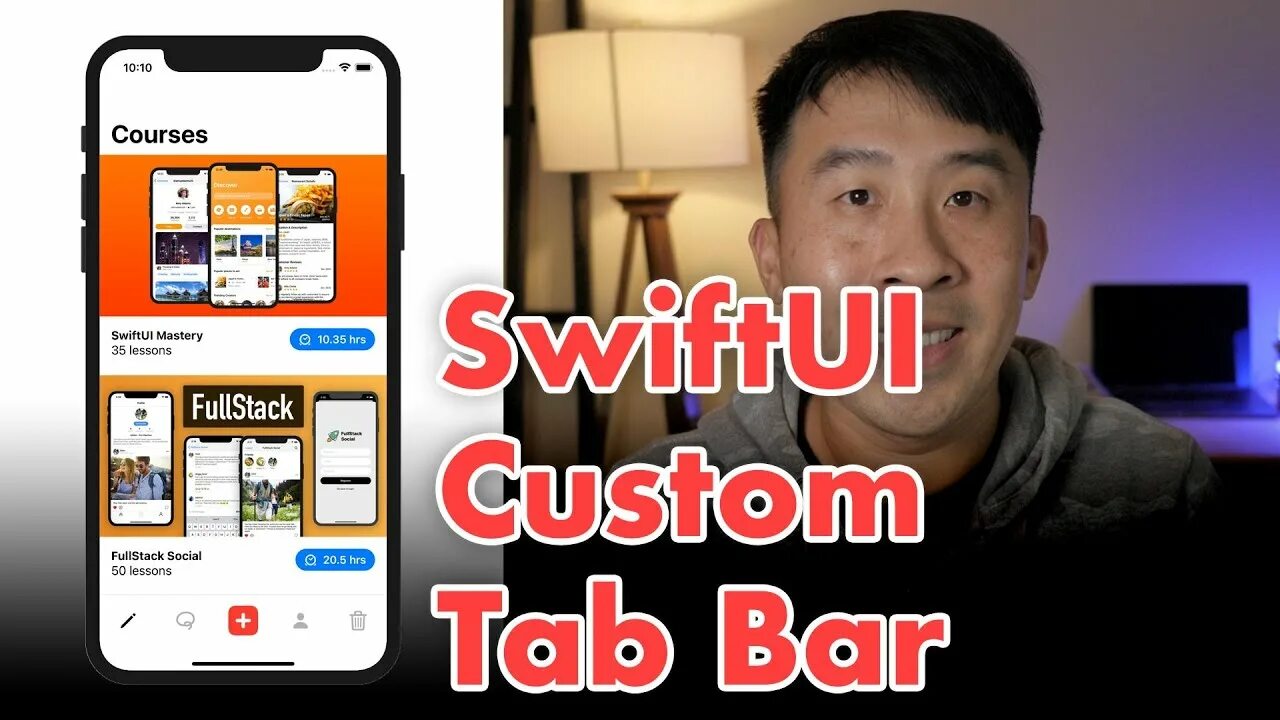 Работа по фото ответы SwiftUI How to create Custom Tab View with Tab Bar - YouTube