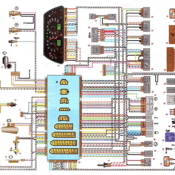 Работа схемы ваз 2114 Схема электропроводки ваз 2114 - Если вам необходима схема электропроводки ваз 2