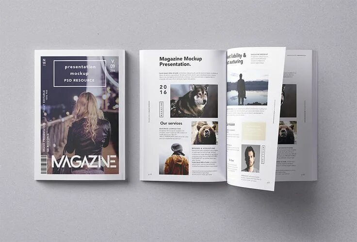 Работа в журнале фото 30 Free Resources for Web Designers for August 2016 Magazine mockup, Magazine mo