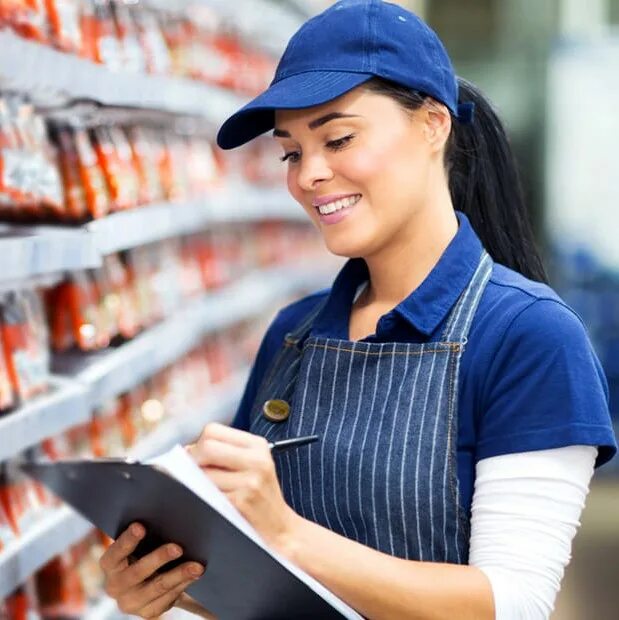 Confident Butcher Standing at Store Stock Photo - Image of male, apron: 37127288