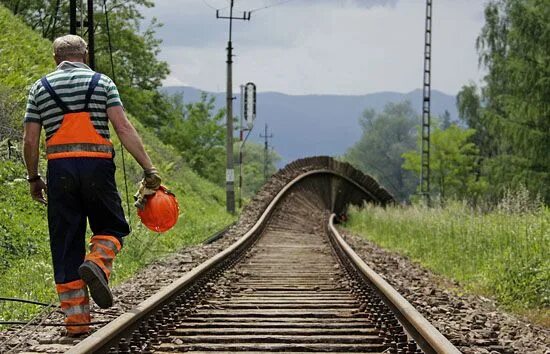 Работники железной дороги фото Zdjęcia tygodnia Train tracks, Multiple exposure, Cool pictures