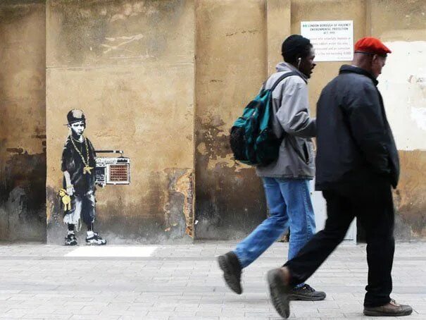 Banksy’s Latest Work in Margate Kent Shows Victim of Abuse Fighting Back - Bloom