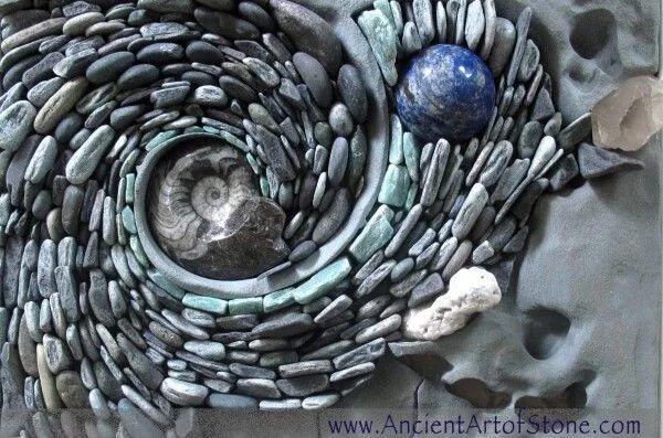 Работы камнями фото Breathtaking Stone Mosaics Turn Nature Into Art Stone mosaic, Mosaic art, Stone 