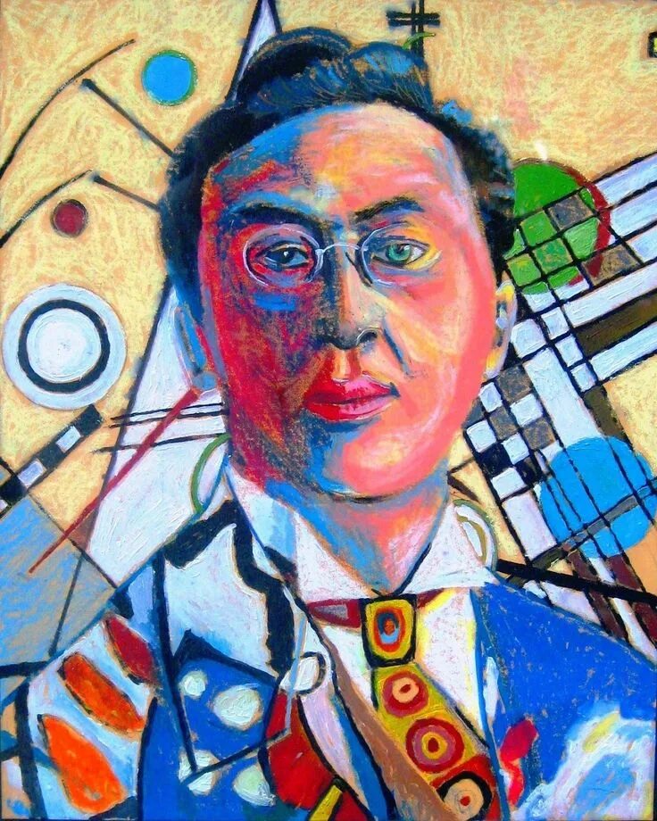 Работы кандинского фото Kandinsky art, Wassily kandinsky, Painting