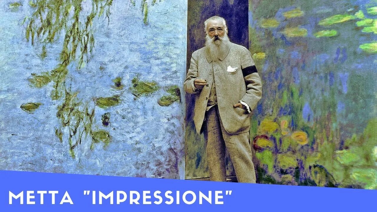 Работы моне фото с названиями Ripassone Maturità: Claude Monet - YouTube