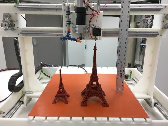 Работы на 3д принтере фото Advanced Tech Engineering Launches Limitless 3D Printer & CNC Tool on Kickstarte