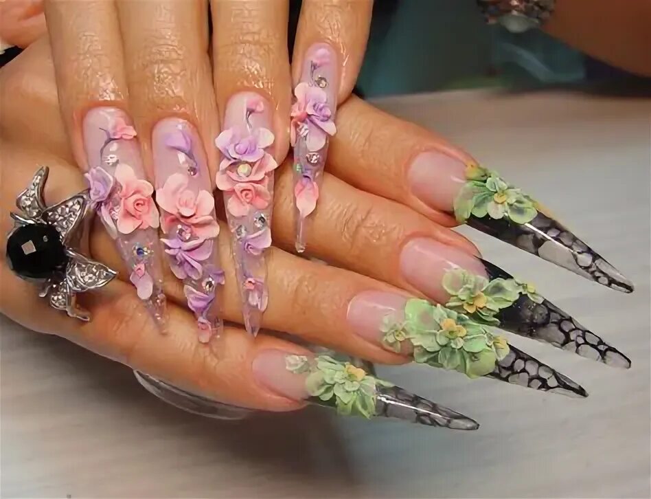 Работы наращивание ногтей фото 48 3D Nails art and designs ideas 3d nails, nails, nail art