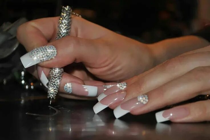 Работы наращивание ногтей фото Pin by Pauline Dunne on Beautiful nails Nail designs, Rhinestone nails, Nails de