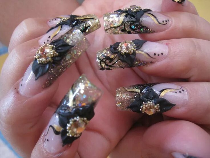 Работы наращивание ногтей фото 3d nail art design 3d nail art, Japanese nail art, Nail art design gallery