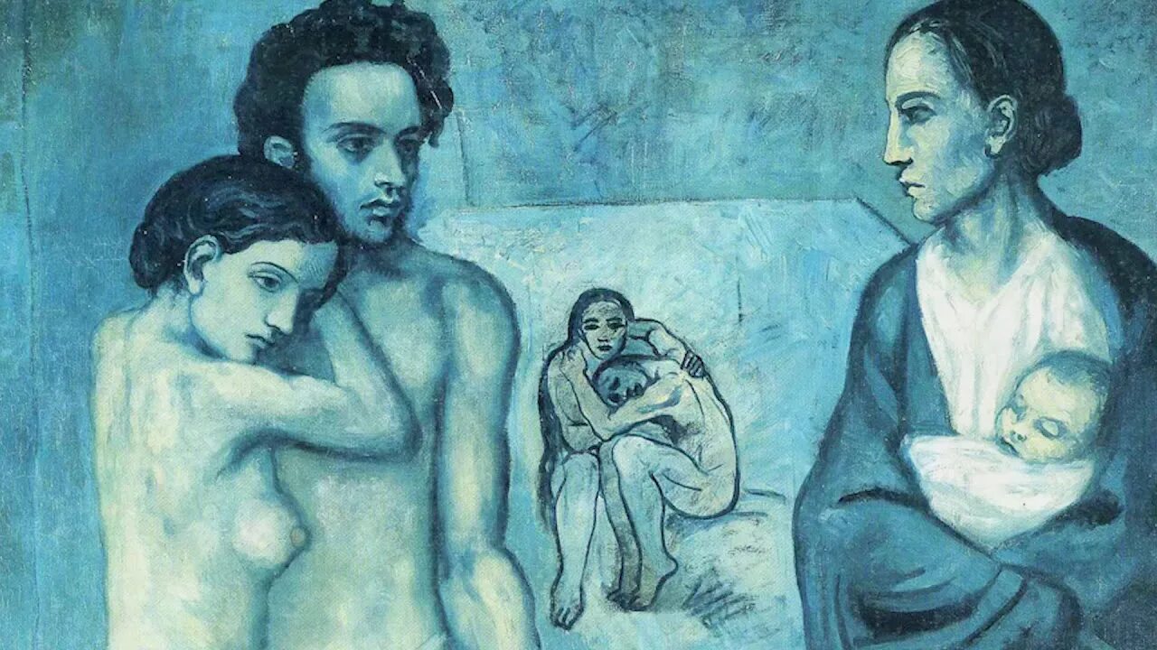 Работы пикассо фото PROMO #2 Pablo Picasso - Musica di Sebastiano Occhino - YouTube