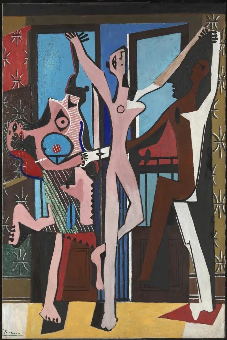 Работы пикассо фото Três Dançarinos - Picasso e suas pinturas O maior expoente da Arte Moderna Pablo