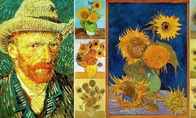 Работы ван гога с названиями и фото Dazzling us again after 70 years, Van Gogh's long-lost sunflowers: He Van gogh, 