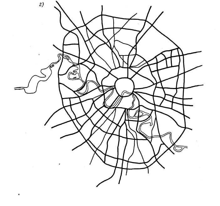 Радиальная планировка города примеры 1.5. Планировочные схемы уличной сети города