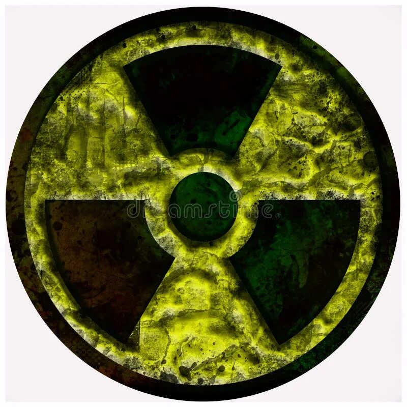 Радиационный знак фото Radiation Sign, Symbol Nuclear Isolated Stock Illustration - Illustration of bom